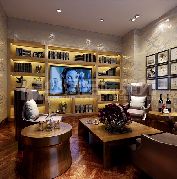 1600平米現(xiàn)代工裝裝修設計案例